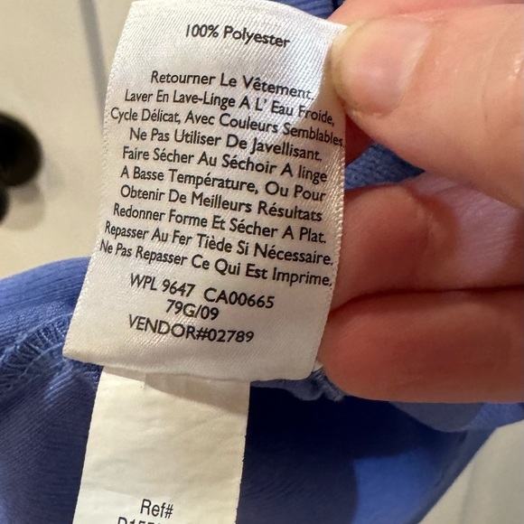 NWT Eddie Bauer Womens Size M Blue Travex Short Sleeve Top Shirt Activewear Tee - Picture 6 of 10